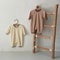 Spring Autumn Baby Boy Girl Cotton Bodysuit Romper Outfit, Long Sleeve Basic Newborn Babygrow Jumpsuit Short Feet Romper