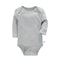 Solid Cotton Bodysuit For Newborns Four Season Long Sleeve Infant Baby Girls Boys Jumpsuit Romper Soft Breathable Fit