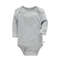 Solid Cotton Bodysuit For Newborns Four Season Long Sleeve Infant Baby Girls Boys Jumpsuit Romper Soft Breathable Fit