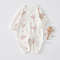 4 Season Long Sleeve Onesie Newborn Baby Clothes Seamless Cotton Romper 0-12M, Stretchy Cozy Infant Jumpsuit