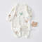 4 Season Long Sleeve Onesie Newborn Baby Clothes Seamless Cotton Romper 0-12M, Stretchy Cozy Infant Jumpsuit