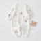4 Season Long Sleeve Onesie Newborn Baby Clothes Seamless Cotton Romper 0-12M, Stretchy Cozy Infant Jumpsuit