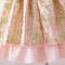Pink Floral Lolita Party Dress for Toddler Girls, Fancy Birthday Gown Kids, Baby Carnival Pageant Costume Fashion Dress
