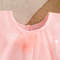 Summer Wedding Party Dress for Baby Floral Decoration Sleeveless Mesh Dress Korean Style Pink Princess Baby Girl Gown