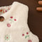 Infant Winter Baby Sleeveless Vest, Warm Flower Embroidery Jacket, Toddler Girls Thick Vest Kids Clothes