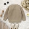 Cute Cartoon Hedgehog Knitted Baby Sweater Pullover Long Sleeve Autumn Infant Children Clothing For 3