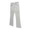 White Gray High Street Stripe Coating Men Washed Denim Flare Jeans Vintage Bootcut Y2K Slim Fit Casual Fashion