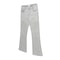 White Gray High Street Stripe Coating Men Washed Denim Flare Jeans Vintage Bootcut Y2K Slim Fit Casual Fashion