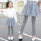 New Spring Autumn Skirt Leggings Girls Kids Casual Pants Comfortable Cute Baby Clothes Children Clothing Dress Up
