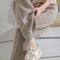 Autumn Winter Women Pants Basic Soft Casual Sashes Trousers Merino Wool Knitwear Stylish Korean Popular Pants