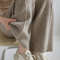 Autumn Winter Women Pants Basic Soft Casual Sashes Trousers Merino Wool Knitwear Stylish Korean Popular Pants
