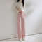 Autumn Winter Women Pants Basic Soft Casual Sashes Trousers Merino Wool Knitwear Stylish Korean Popular Pants