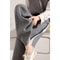 Wool Autumn Winter Women Pants Basic Soft Casual Sashes Trousers Korean Popular Pants Comfortable Chic
