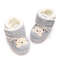 Solid Color Snow Boots Soft Cloth Sole Walking Shoes for 0-1 Year Old Babyboys Girls Casual Fashion Autumn Winter