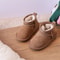 New Winter Baby Snow Boots leather Warm Plush Little Boys Shoes Non slip Fashion Todd Girls Boots Cozy Winter Protection