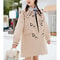 Women JK Preppy Style Thick Warm Winter Original Navy Collar Woolen Coat, Long Peacoat Overcoat Dress Coat