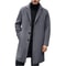High Quality Mens Wool Jacket Luxurious Brand Clothing Men Wool Blends Coats Trench Pea Coat Spring 4
