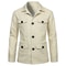 Mens Coats Safari Jacket Linen British Retro Gentry Suit Pockets Outerwear Fashion Solid Color Male Tops Lightweight