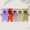 Winter Newborn Baby Girls Boys Warm Fleece Bear Ear Romper Jumpsuit Thick Cozy Infant Hooded Jumpsuit Multi-Color
