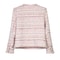 High Luxury Customized Romantic Tweed Braided Jacket Socialite Style Cherry Blossom Elegant Fashionable New Style