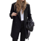 Winter Women Wool Blend Coat Double Breasted Turn Down Collar Coat Female Outerwear Fashion Warm Clothing for Ladies