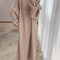 Vintage Oversize Knitted Maxi Dress Women Thick Sweater Dress Long Sleeve Turtleneck Black for Winter Fall