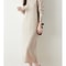 Autumn Winter Women Wool Sweater Dress Pullovers Turtleneck Straight Skirts Cashmere Versatile Merino Knitwear Dress