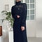 New 2025 Autumn Winter Sweater Dress Women Japanese y2k Turtleneck Long Sleeve Thicken Loose Knitted Long Dresses Hot Sale