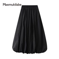 elegant high waist flowy a-line skirts e-girl, women vintage balloon long skirts, aesthetic y2k grunge puff ball skirt
