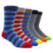 Mens Socks Soft And Breathable High Quality Cotton Black Classic Pattern Happy Gentleman Plus Size