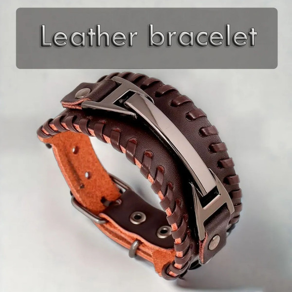 Leather bracelet brown (1).jpg