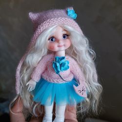 ooak baboliy doll blond