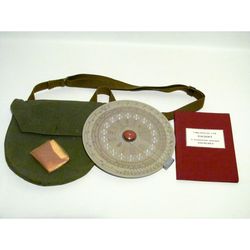 1982 STM -Very Rare USSR Soviet Russian Military Artillery Circular Slide Rule -Double sides-
