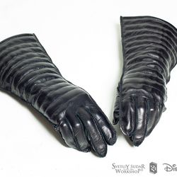 Darth Vader Gloves from IV episode / level three certification / Star Wars / A New Hope / Sith Lord / leather / ANH