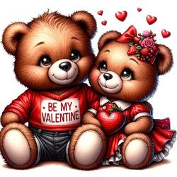 Cross Stitch Pattern Be My Valentine Embroidery Bears Counted Cross Stitch Hearts Funny Cross Stitch Animals Love Bear D