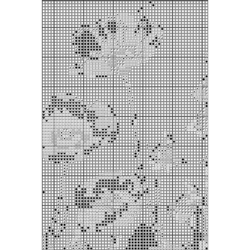 Wild Flowers Cross Stitch Pattern Instant PDF Download Wildflower Meadow Watercolor Cross Stitch H 6