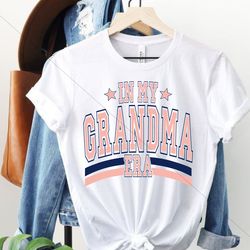 In My Grandma Era png sublimation design for dtf or printing grandma athletic design swift deisgn