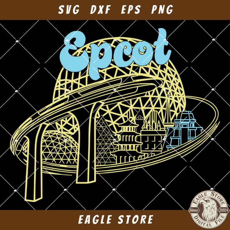Epcot Countries Svg, Disney Worl Svg, Monorail Svg | Inspire Uplift
