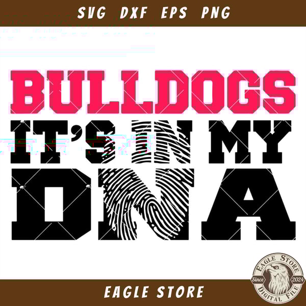 Bulldogs Its In My DNA Svg, I Love Bulldogs Svg.jpg