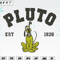 Disney Pluto Est 1928 Embroidery Designs, Machine Embroidery Files, Disney Embroidery Files.png
