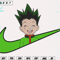 Gon Freecss Embroidery Designs File, Nike Hunter x Hunter Machine Embroidery Designs, Machine Embroidery Design File.png
