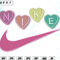 Nike Heart Swoosh Embroidery Designs, Machine Embroidery Files, Nike Valentine Embroidery Files.png