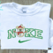 Nike Snowman Mickey Mouse Embroidered Sweatshirt, Christmas Embroidered Sweater, Nike Hoodie, Unisex Shirt.png
