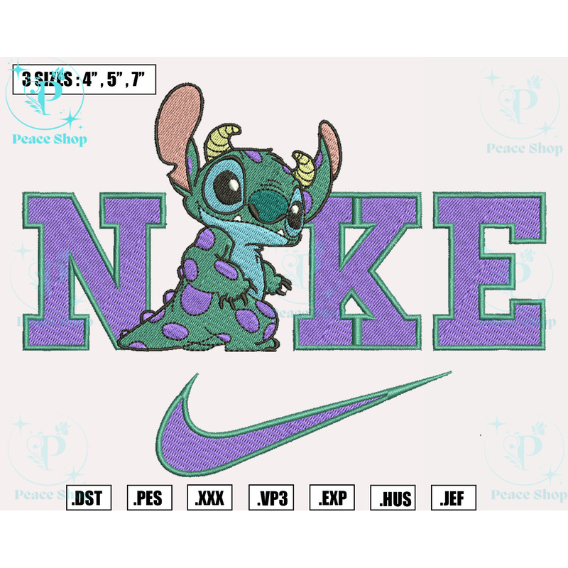 Nike Stitch Embroidery Design,Lilo And Stitch Embroidery Machine Designs,Machine Embroidery Design File,Instant Download 2.png