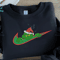 Nike X Grinch Christmas Embroidered Sweatshirt, Grinch Embroidered Sweater, Christmas Hoodie, Unisex Shirt.png