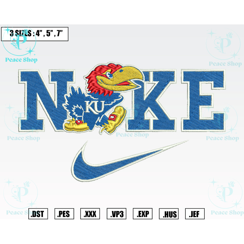 Nike x Kansas Jayhawks Embroidery Designs, Machine Embroidery Files, NCAA Embroidery Files 1.png