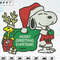 Snoopy Christmas Embroidery File, Christmas Embroidery Designs, Machine Embroidery Design Files.png