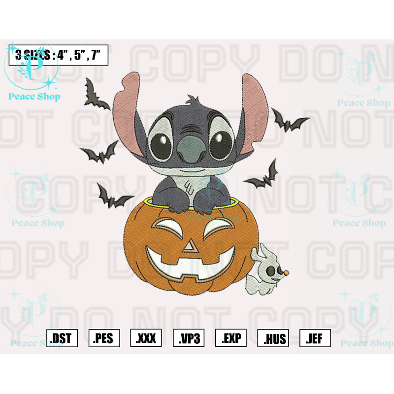 Stitch & Pumpkins Embroidery, Halloween Embroidery Files, Instant Download.png