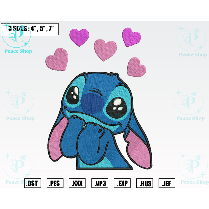 Stitch In Love Embroidery Designs, Machine Embroidery Files, Valentine Embroidery Files 3.png