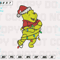 Winnie The Pooh Christmas Lights Embroidery Designs, Machine Embroidery Files, Christmas Embroidery Files.png